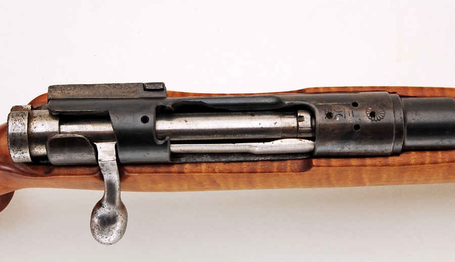 Arisaka model 38 caliber 6 5 mm bolt action rifle fagan stock c r ok