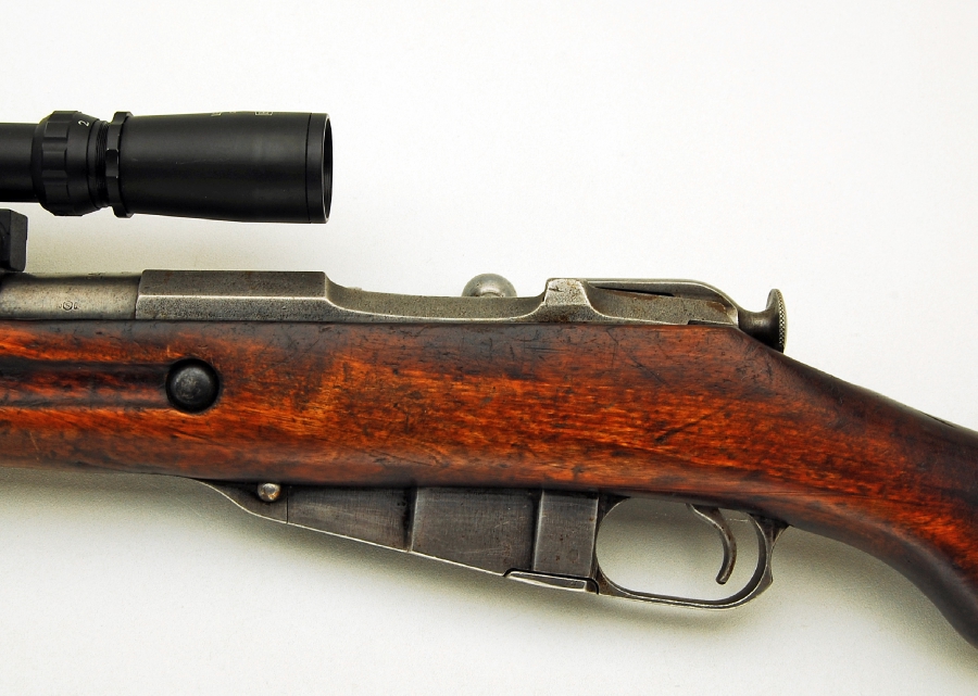 Mosin-Nagant M44 Russian Bolt Action Rifle & 2-7x32 Scope For Sale at ...