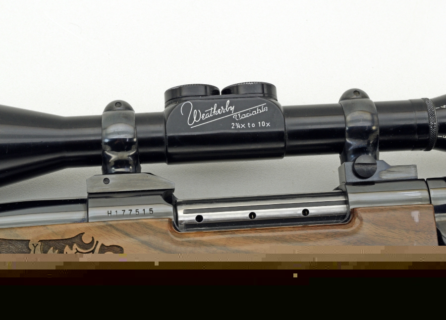 Weatherby Mark V Lazermark Bolt Action Rifle Weatherby Scope Left Hand