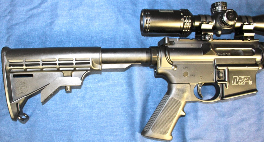 Smith & Wesson M&P Ar-15 .223 Tactical W/ Extras For Sale at GunAuction ...