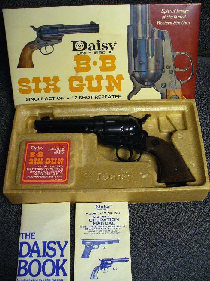 Daisy 179 Spittin Image Bb Six Gun In The Box For Sale at GunAuction