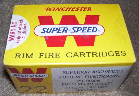 WINCHESTER SUPER-SPEED .22 SHORT, FULL BRICK…