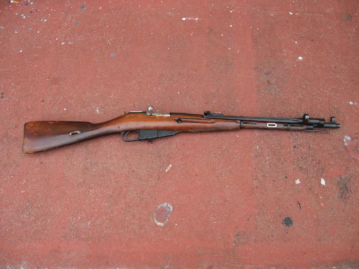 Nagant soviet m44 rifle with bayonet 1944 7 62x54 for sale at