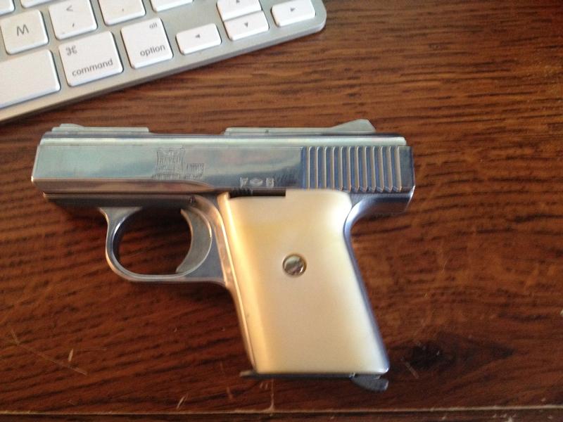 Raven Arms Model Mp-25 Mp25 .25 Acp W/Pearl Grips $1 For Sale at ...