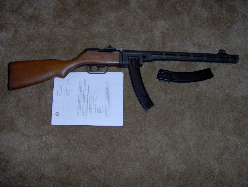 Tnw Nib Ppsh41 7.62x25 Rifle With 2 36rd Mags For Sale at GunAuction ...