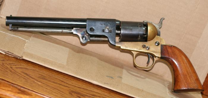 NAVY 1851 .36 CALIBER,REPO,UBERTI,CONFEDERATE For Sale at GunAuction ...