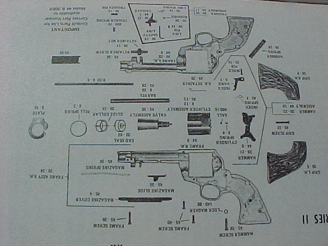 Crosman Frontier 36 Peacemaker 44 Owners Manual For Sale at GunAuction