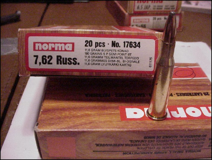 Norma 7 65 russian 7 62x54r 180gr full box
