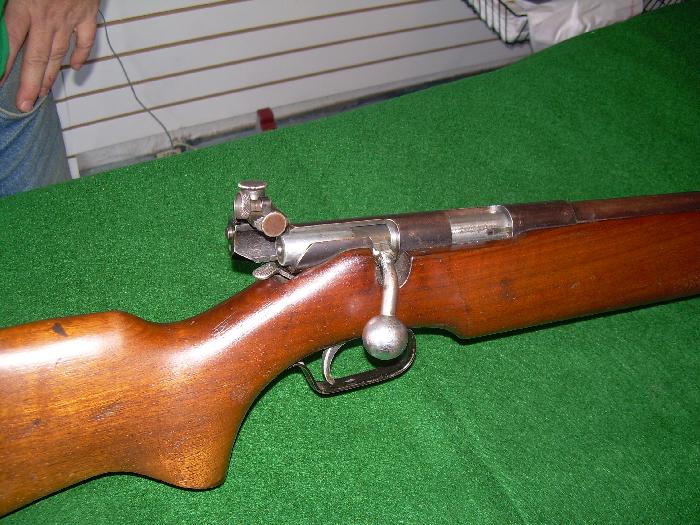 Mossberg 22 Target Rifle.