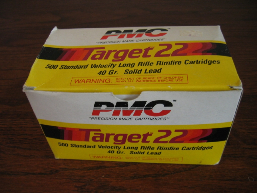 Pmc Target 22 Lr Standard Velocity 40gr 22e Lot For Sale at GunAuction ...