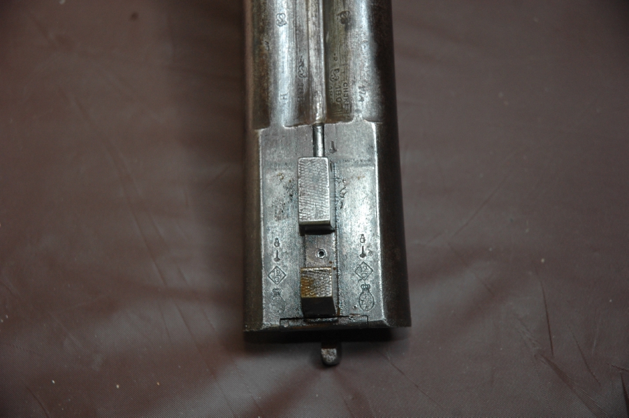 Occidental Interchangable 12 Ga. Laminated Steel Bbl Rabbit Ear Hammers