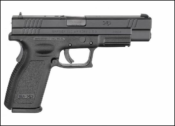 Springfield Xtreme Duty XD9402 new TACTICAL XD 40sw all Black ...