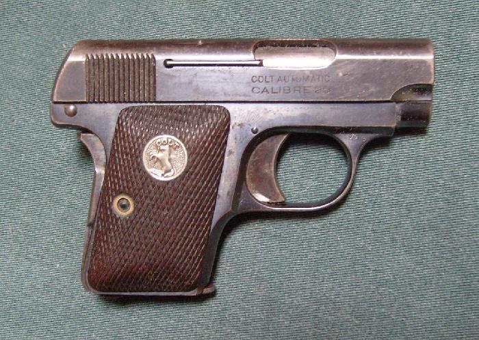 Colt M1908 Vest Pocket Pistol 25 Cal Made 1929 For Sale At Gunauction Com