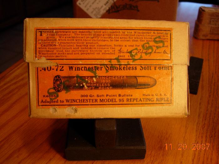 40-72 Winchester Full Box Ammo For Sale at GunAuction.com - 8763676