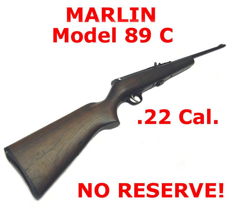 Marlin Firearms Co. Model 89 C .22LR Great Starter Rifle or Barn Gun ...