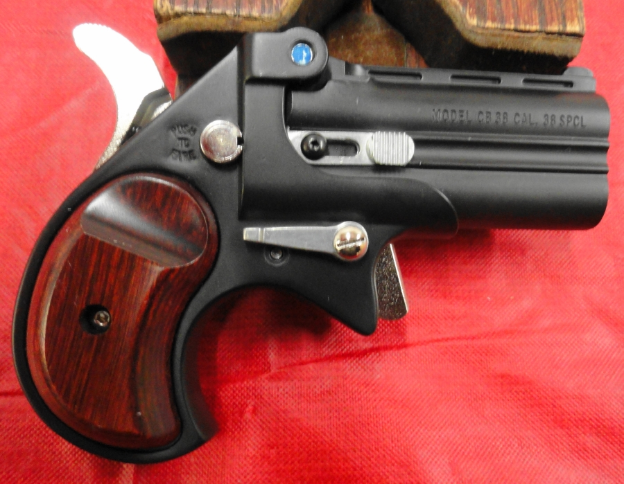 Cobra Enterprises 38 Special Big Bore Derringer Black/Rosewood For Sale