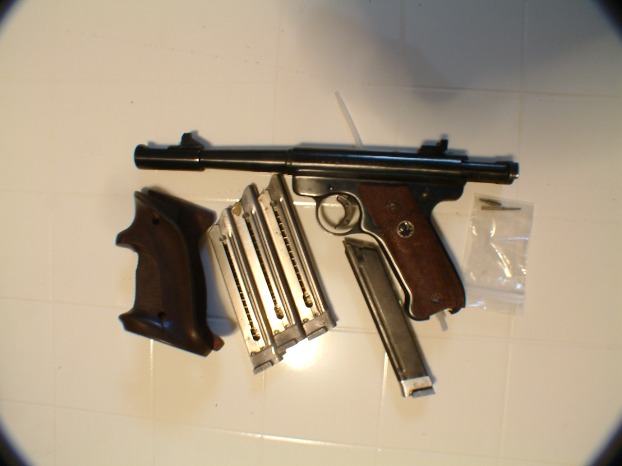 Sturm, Ruger & Co. Rare Ruger Mk 1, 5 1/4 Bbl. W/ Muzzle Brake For Sale