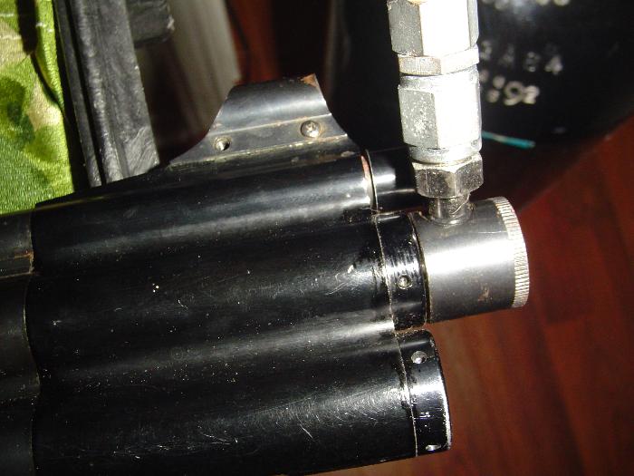 Scuba Tank Adaptor / Yoke Pcp Rifles, Vgc For Sale at