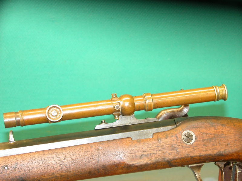 Target Rifle 45calwith Brass Scope 1860 1880 Circa For Sale At