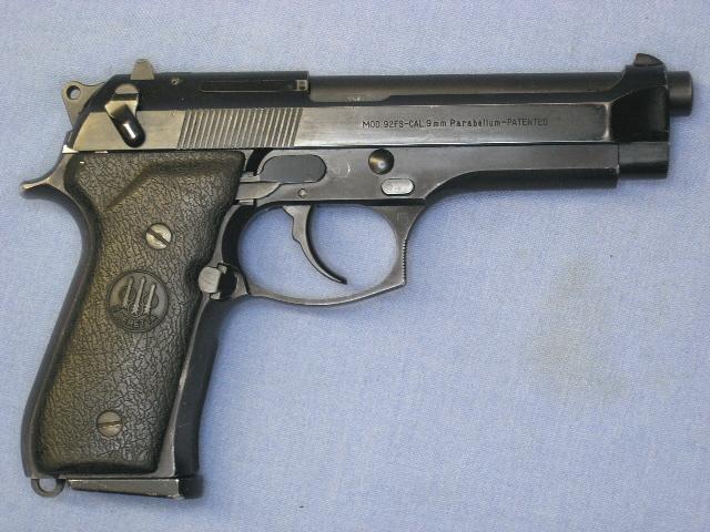 Beretta 92fs Police Issue 9mm For Sale at GunAuction.com - 8079806