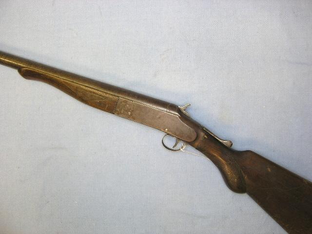 Davenport antique shotgun American antique 10 gauge shotgun, no reserve ...