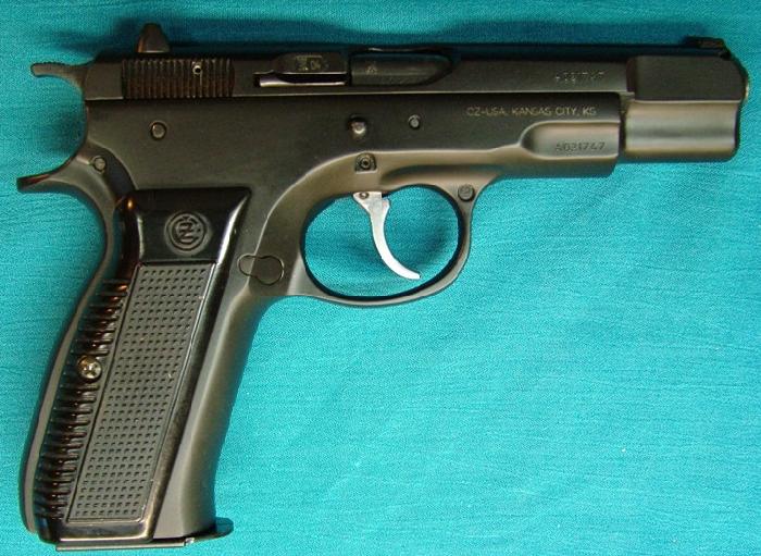 Czech Cz 75 Retro Model 9mm Near New Pistol. One Of A Limited Group ...