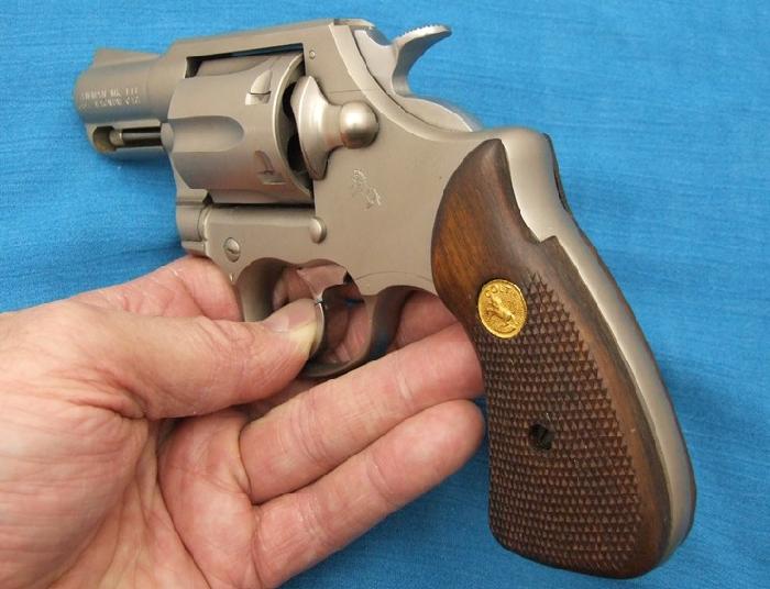 Colt Lawman Mk Iii .357 Magnum Scarce Satin Nickel With 2