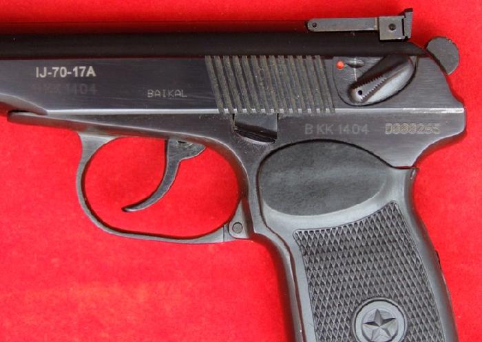 Russian Makarov .380 Acp Ij-70-17a "Baikal" No Reserve Or Minimum For ...