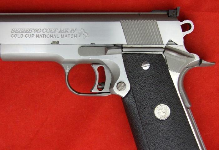 Colt Gold Cup National Match .45 Acp Series 80 Stainless Mint 1911 ...