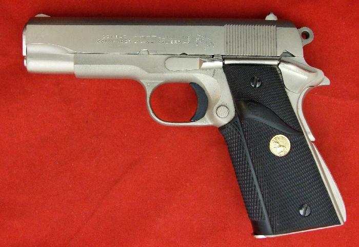 Colt Combat Commander .45 Acp Scarce Satin Nickel Finish Series 70 No ...