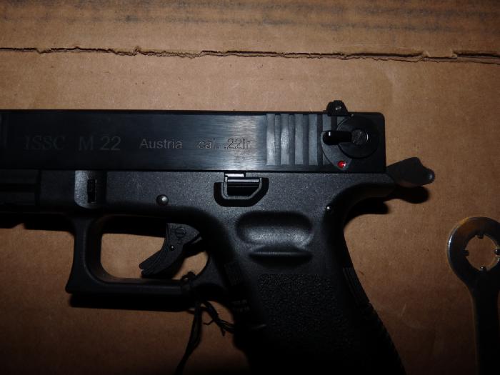 Austria Sporting Arms Issc Austria Arms/Issc M22 22lr Threaded Barrel ...
