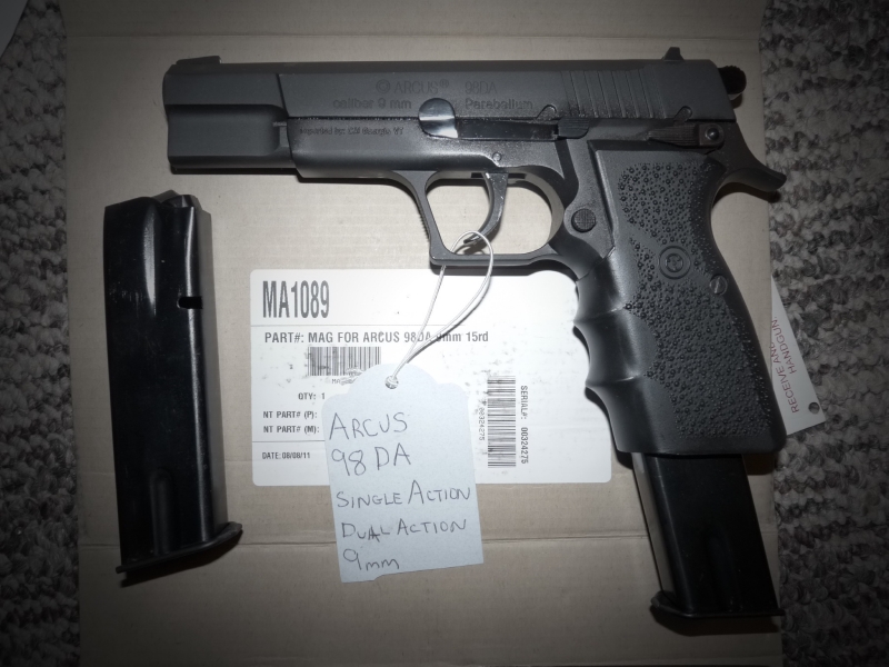 Century Arms Arcus 98da S/A D/A 9mm 4.7 For Sale at GunAuction.com ...