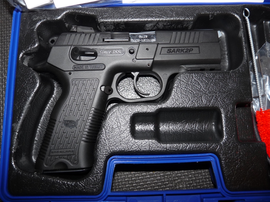 European american armory corp e a a sar k2p 9mm 17 rnd pistol 3 8in