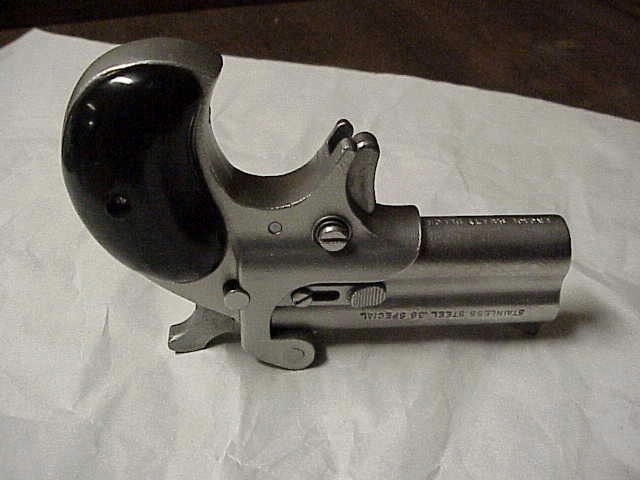 American Firearms Stainless Steel 38 Special 2 Shot Derringer For Sale ...