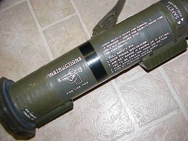 M136 At-4 Anti-Tank Rocket Launcher Recoilless Rif For Sale at ...