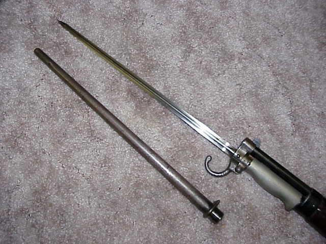 French Mle 1886 M95 R35 Mas 86 With Correct Carbine Bayonet 8mm Lebel ...