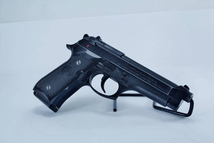 Beretta 92fs With Cracked Slide. Italian Made, 1 Magazine For Sale at ...