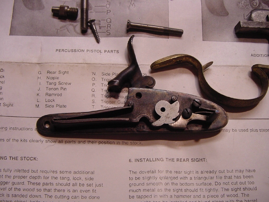 Cva Percussion Colonial Pistol Kit For Sale at 13811386