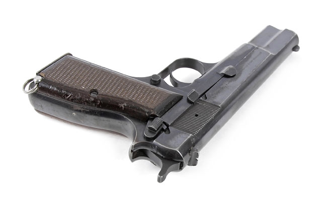 Fn Browning P-35 9mm Pistol W/ 13 Rnd Magazine For Sale at GunAuction ...