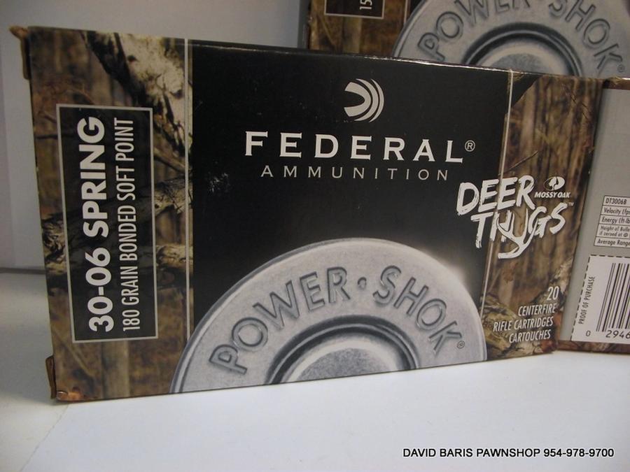 Federal Ammunition Deer Thug, 3006 Sprg 180gr For Sale at