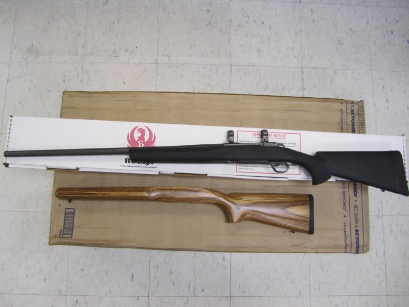 Sturm, Ruger & Co. M77KVT; .243 Win. w/laminate & Hogue stocks