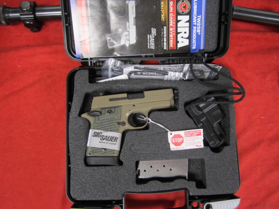Sig sauer sig p938 scorpion 9mm threaded barrel new for sale at