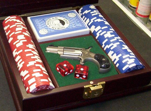 North American Arms Snake Eyes Mini Revolver/Cards-Dice-Chips- Cased ...