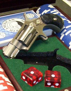 North American Arms Snake Eyes Mini Revolver/Cards-Dice-Chips- Cased ...