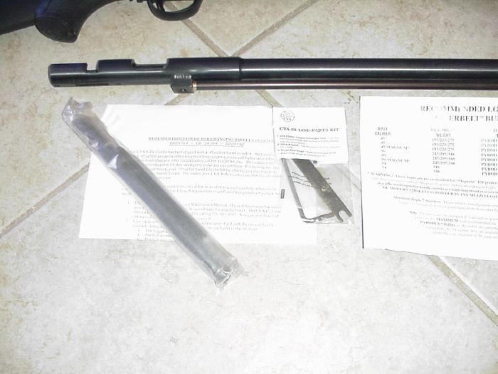 CVA Muzzleloader Hunterbolt Magnum 2 Barrels 50+45 - Picture 3