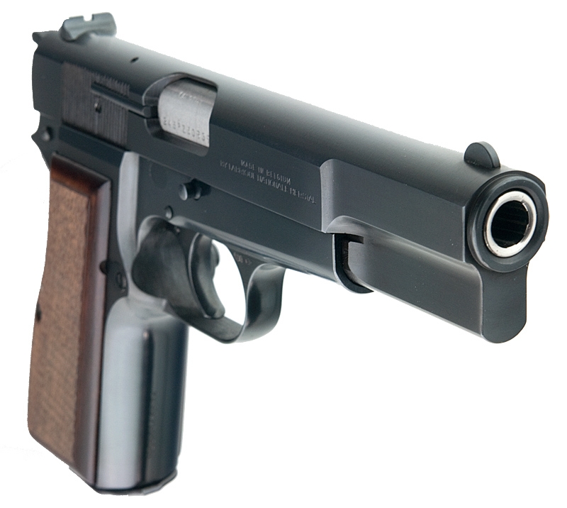 Lot - Browning Model High Power Made in Belgium .9 mm Caliber Semi-auto  Pistol SN: 245PM07387, including 2 magazines., , Be aware of additional  charges as new ATF regulations require all hand