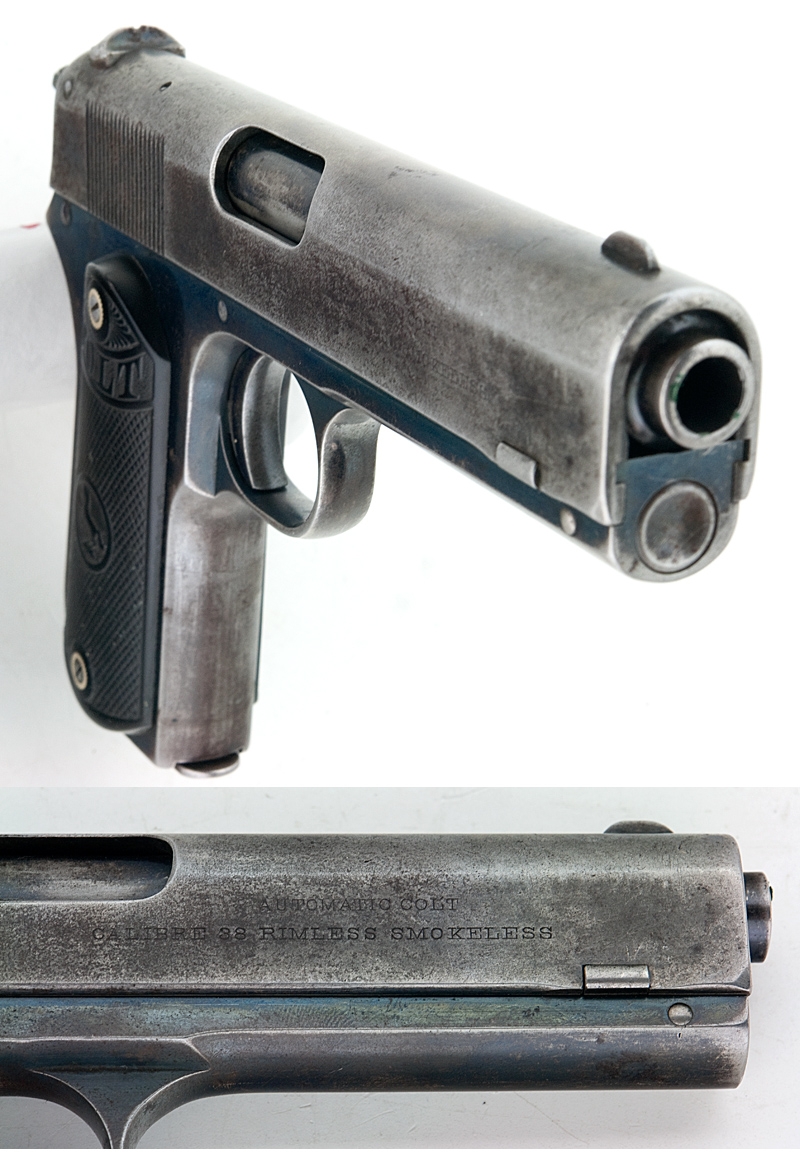 Colt 1903 Pocket Hammer 38 Acp Semiauto Pistol Made 1911 For Sale at ...