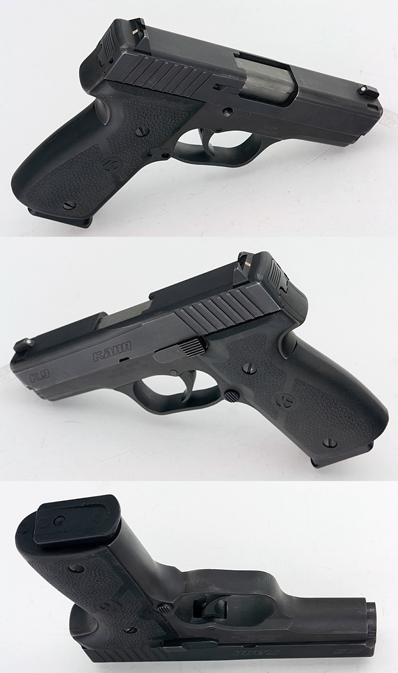 KAHR ARMS MODEL K9 COMPACT - SEMIAUTO 9 MM PISTOL IN EXCELLENT ...