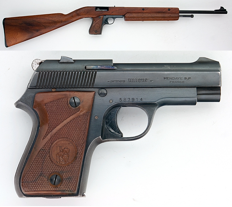 Unique Model L Semiauto Pistol Carbine Combo Gun .22 Lr Very For Sale