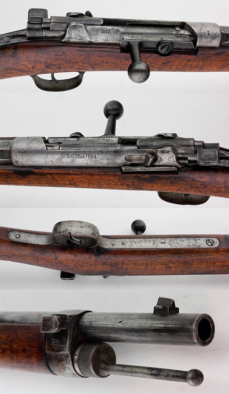 I. G. Model 71/84 German Mauser Bolt Rifle 11 Mm Made 1887 No Ffl ...